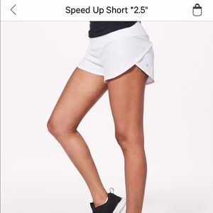 Lululemon Speed Up Shorts 2.5’’